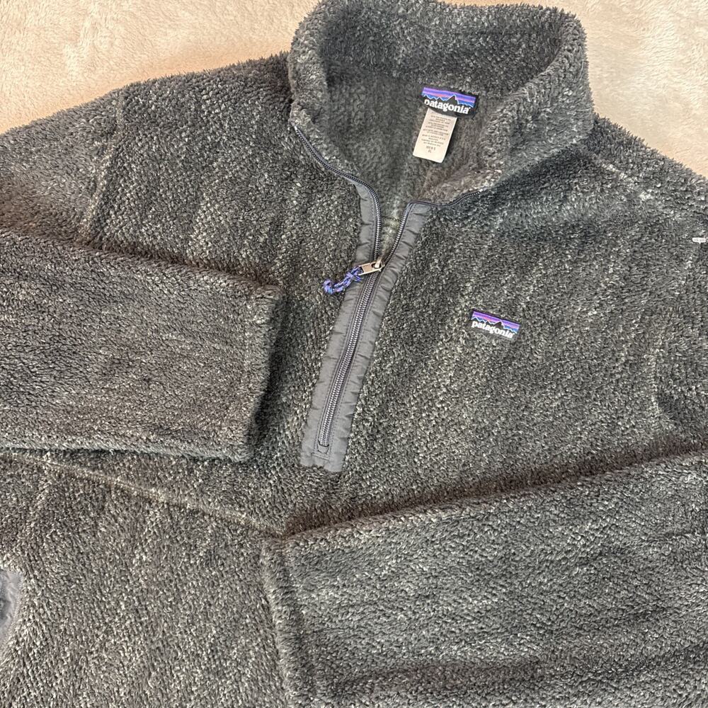 Patagonia Jacket Mens XL Arctos Fleece 1/4 Zip Mock Neck Gorpcore Vtg Deep Pile